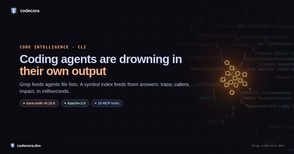 Coding agents are drowning in their own output