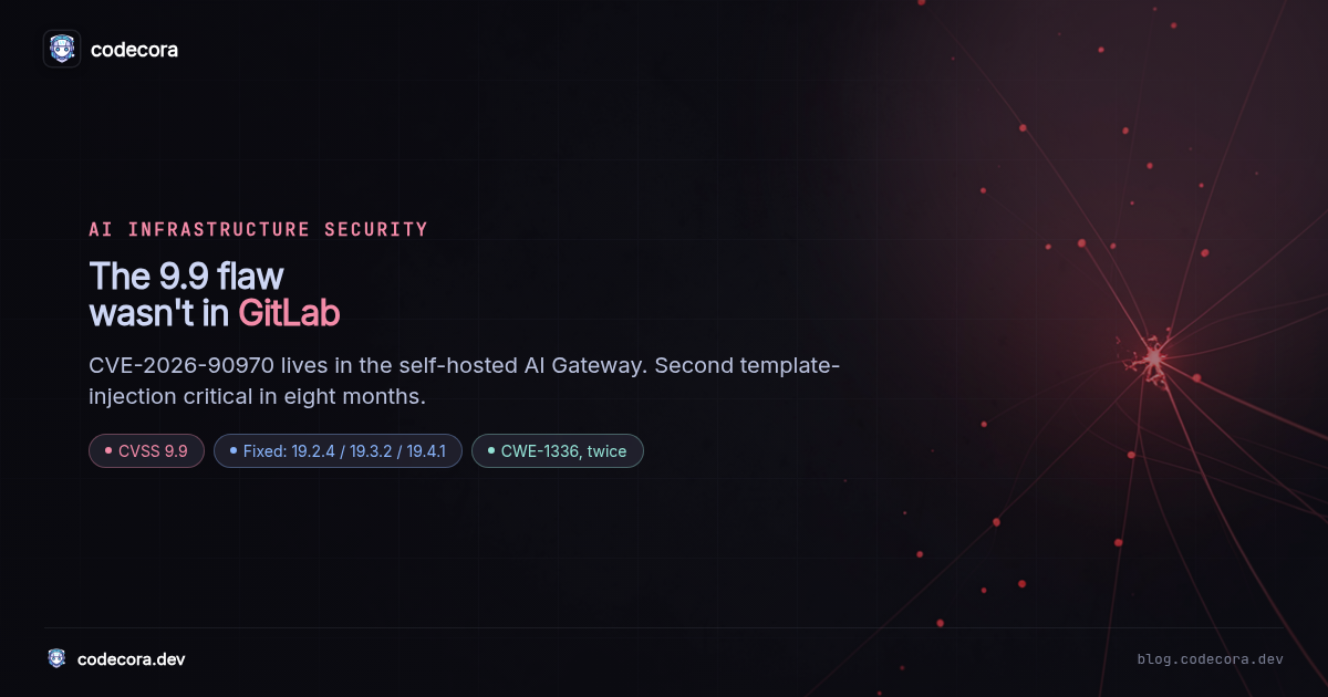 CVE-2026-90970: a CVSS 9.9 warning for self-hosted AI gateways